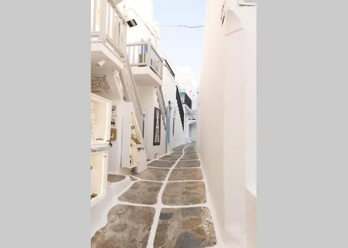 Traditional Myconian Studio In The Heart Of Chora Mykonos Town che accetta animali
