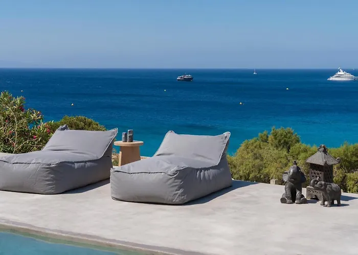 Pet friendly Mymykonos Villa I Platys Gialos 
