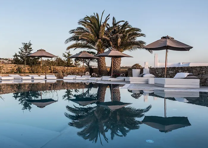 Hotéis de luxo em Mykonos Town perto de Praia Paranga