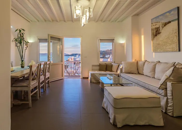 Haustierfreundliches Seablue Venice Mykonos Town