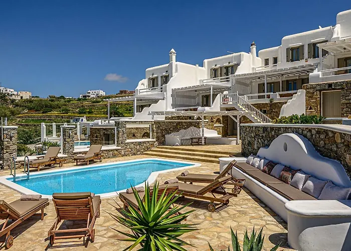 9 Muses Villas Mykonos Ornos 