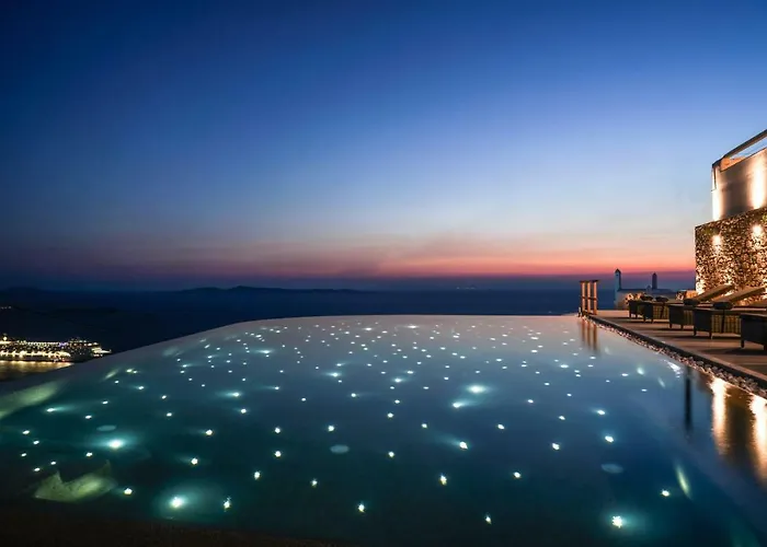 Pousadas com piscina privada em Mykonos Town